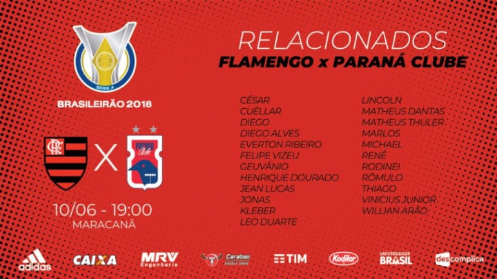 Embalado por boas atuações, Fla faz último jogo em casa antes da parada para a Copa