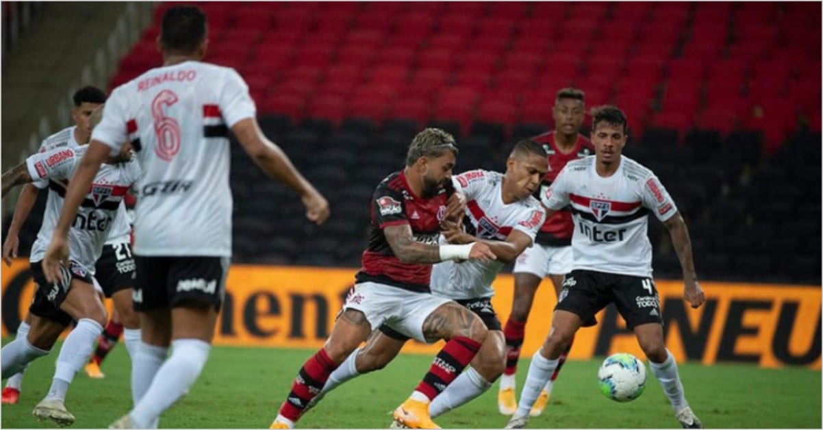 Jogo do Flamengo contra o São Paulo pela Copa do Brasil bate recorde de