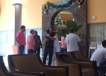 Adriano tem encontro com Muricy