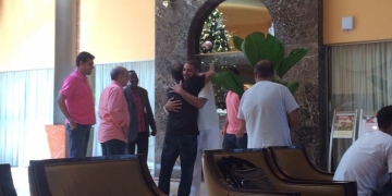 Adriano tem encontro com Muricy