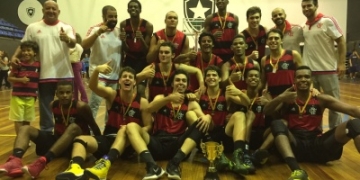 Flamengo bate o Botafogo duas vezes e é campeão invicto do Estadual de Basquete sub-17
