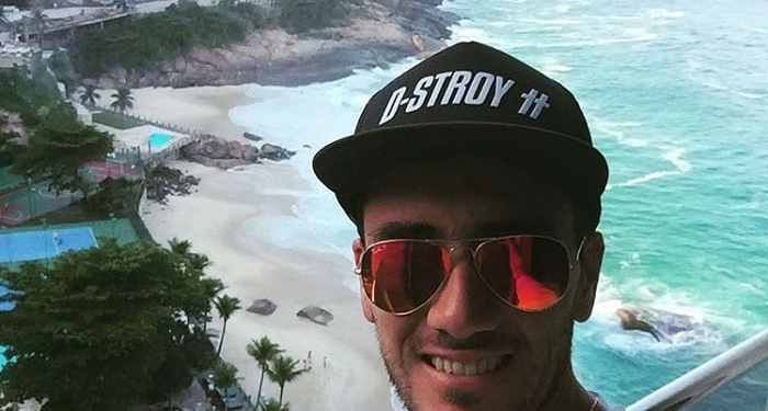 Mancuello recorda foto "carioca" em seu instagram