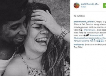 Agora jogador do Fla, Rodinei comemora casamento em rede social