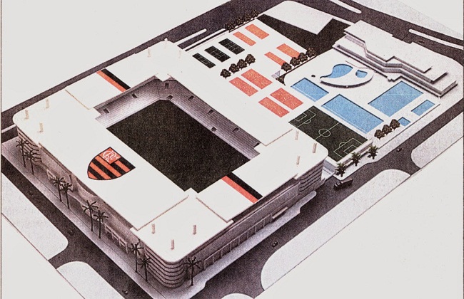 1A Maquete de um Estadio para a Gavea em 2005