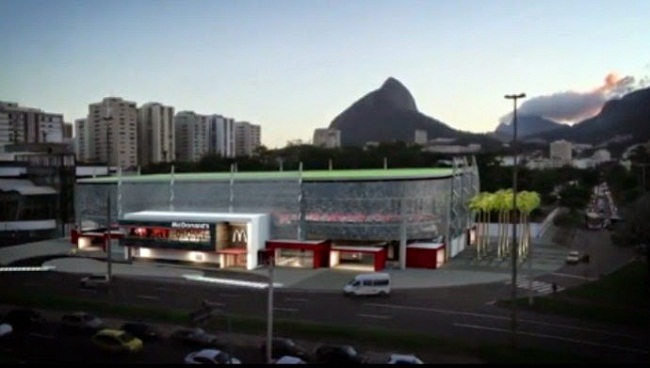 Maquete da Arena McFla-2