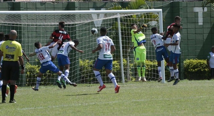 Flamengo vence Bahia, segue 100% na Copa Brasil sub-15