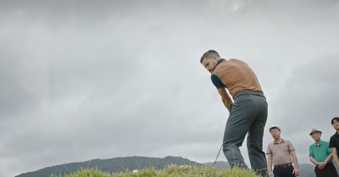 Diego incorpora jogador de golfe no filme