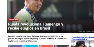 Jornal colombiano afirma que Rueda 'revolucionou o Flamengo'