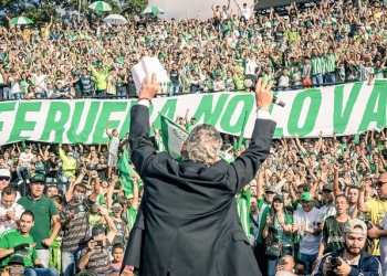 Rueda venceu seis de nove disputas de mata-mata com o Atlético Nacional