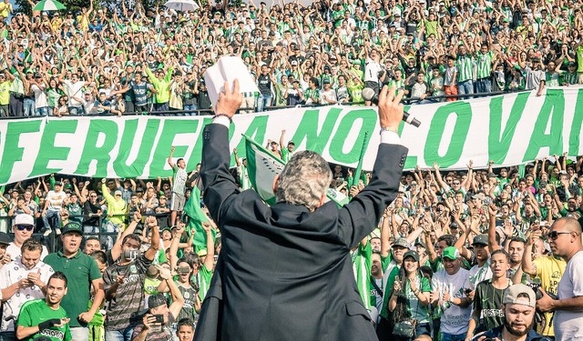 Rueda venceu seis de nove disputas de mata-mata com o Atlético Nacional