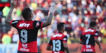 Rueda elogia intensidade do Flamengo, e Guerrero comemora volta da confiança