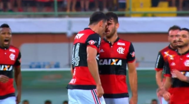 Gesto obsceno x "vou quebrar ele" - Vizeu e Rhodolfo se desentendem