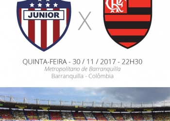 Junior de Barranquilla x Flamengo Ao Vivo - 30/11/2017