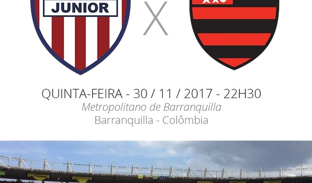 Junior de Barranquilla x Flamengo Ao Vivo - 30/11/2017