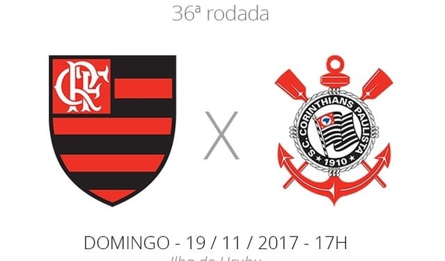 Rodada 36: tudo o que você precisa saber sobre Flamengo x Corinthians