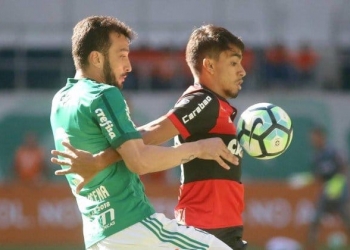Fla leva dois gols no primeiro tempo e perde para o Palmeiras