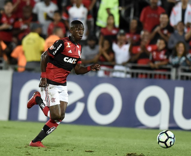 Vinicius Júnior já foi vendido ao Real Madrid, pelo valor de 45 milhões de Euros (Foto: André Durão/GloboEsporte.com)