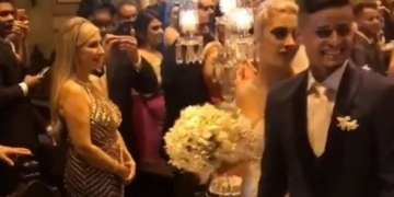 Um dos destaques do Fla, Everton se casou no último sábado
