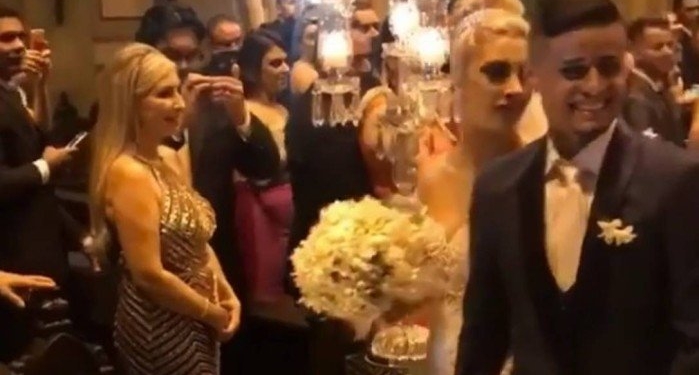 Um dos destaques do Fla, Everton se casou no último sábado