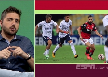 Sem gols ou assistências e muito mais erros: o que Diego fez nas finais que Fla perdeu em 2017