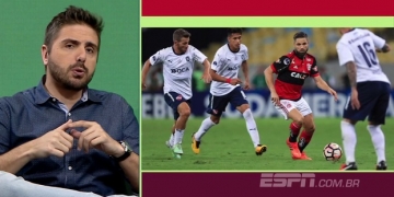 Sem gols ou assistências e muito mais erros: o que Diego fez nas finais que Fla perdeu em 2017