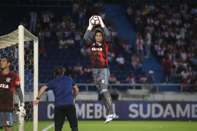 César terminou a temporada como titular (Foto: Gilvan de Souza/Flamengo)