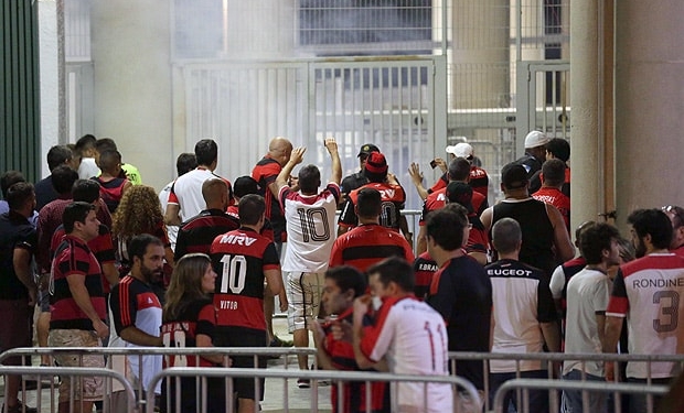 Fla é punido pela Conmebol com dois jogos sem torcida na Libertadores
