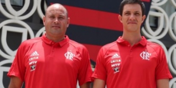 Conheça o auxiliar técnico Mauricio Barbieri e o preparador de goleiros Rogério Maia