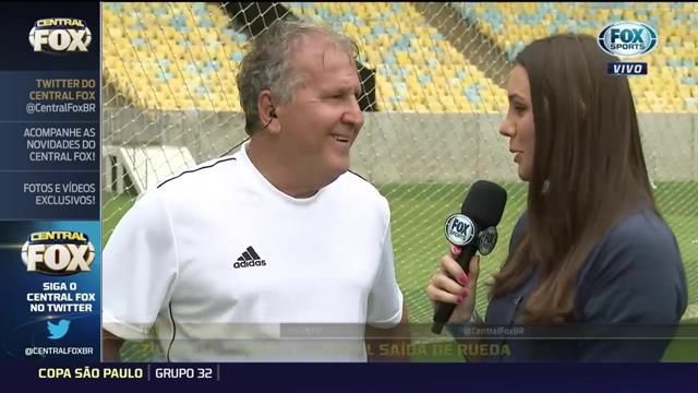 Zico diz o que acha de eventual saída de Rueda e elogia seu possível substituto: 'Grande nome'