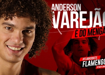 Flamengo anuncia a contratação de Anderson Varejão