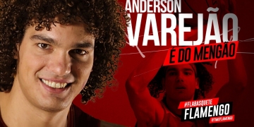 Flamengo anuncia a contratação de Anderson Varejão
