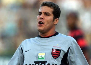 Julio Cesar revela pedido do filho para voltar ao Fla e diz: ‘Seria uma experiência bacana’