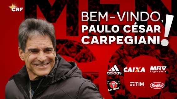 Paulo César Carpegiani é o novo técnico do Flamengo