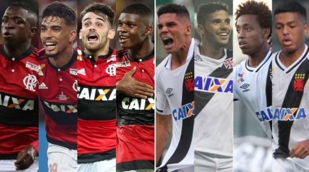 'Garotos dos milhões' comandam Flamengo e Vasco em clássico no Maracanã
