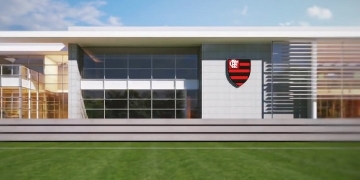 Em que pé andam as obras do CT do Flamengo? Veja novas imagens do projeto