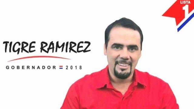 El Tigre Ramirez, ex-Fla, se candidata a governador no Paraguai