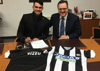 Felipe Vizeu é anunciado pela Udinese
