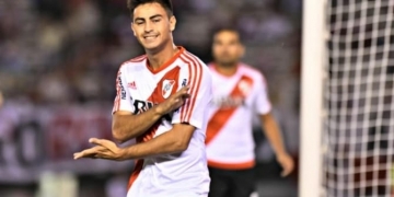 Titular e camisa 10 do River, 'Pity' Martínez está fora da partida diante do Flamengo