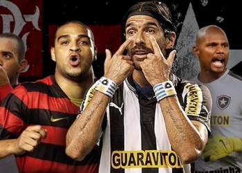 De Adriano a Loco, Fla e Bota revivem rivalidade aguçada na última década
