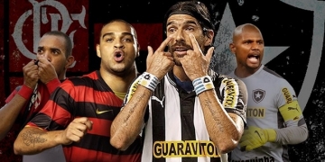De Adriano a Loco, Fla e Bota revivem rivalidade aguçada na última década