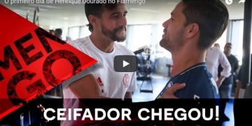 Confira como foi o primeiro dia de Henrique Dourado no Flamengo