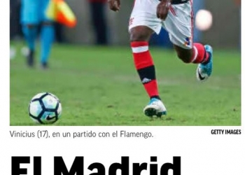 Real "teme seriamente" por Vinicius Jr e quer jogador em julho na Espanha