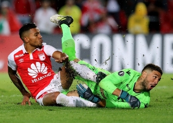 Artilheiro da Libertadores e rival do Fla, atacante faz quatro gols no Campeonato Colombiano
