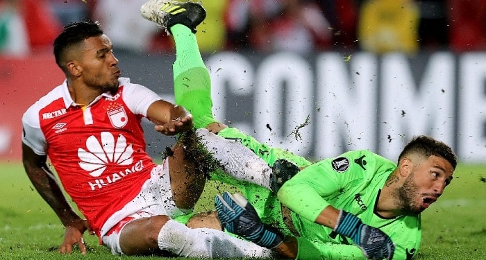 Artilheiro da Libertadores e rival do Fla, atacante faz quatro gols no Campeonato Colombiano