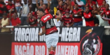 Fla vence Botafogo em jogo com gol irregular e expulsão de Vinicius Jr.