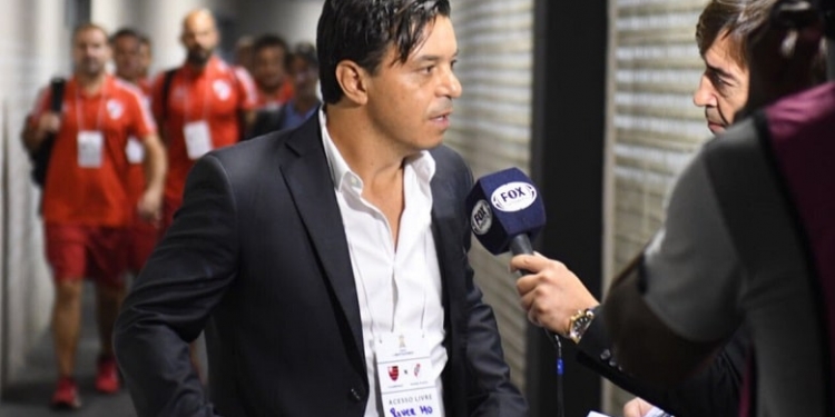 Gallardo se diz satisfeito e elogia Flamengo: "Candidato a buscar a Libertadores"