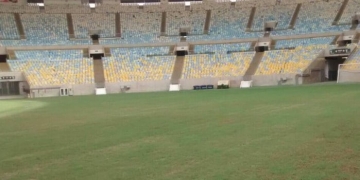 Gramado tem poucos danos, e Maracanã deve receber final da Taça Rio