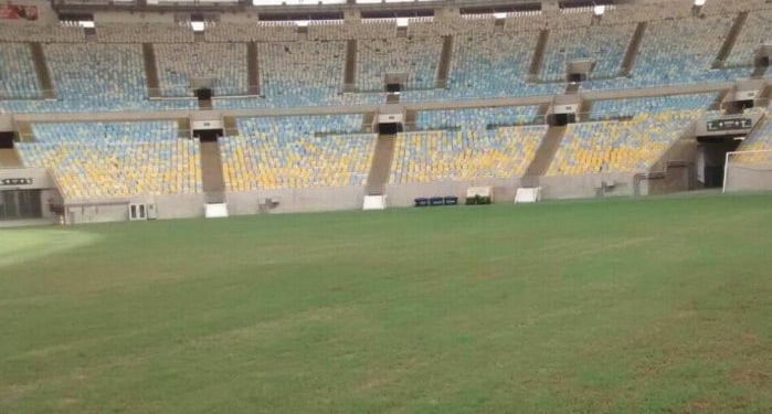 Gramado tem poucos danos, e Maracanã deve receber final da Taça Rio
