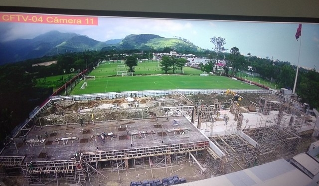 Obras do Ninho avançam, e Fla planeja transmissão em tempo real para torcida