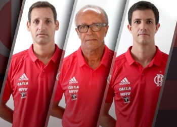 Os três mosqueteiros do Flamengo: estilo, idade e sotaques a serviço de Carpegiani
